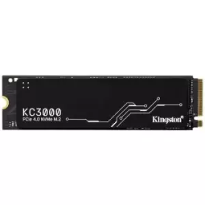 Image of Kingston KC3000 2 TB Internal M.2 SSD PCIe NVMe 4.0 x4 SKC3000D/2048G