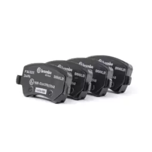 Image of BREMBO Brake pad set VOLVO,LAND ROVER P 86 021X LR027129,LR043714,30671574 30742491,30794554,31408670,31445796