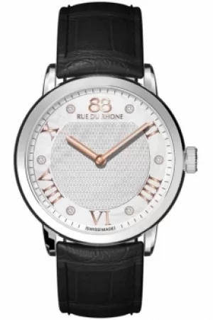 Image of Ladies 88 Rue Du Rhone Double 8 Origin 35mm Diamond Watch 87WA130037
