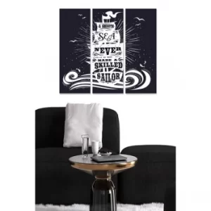 Image of MDF321342770 Multicolor Decorative MDF Painting (3 Pieces)