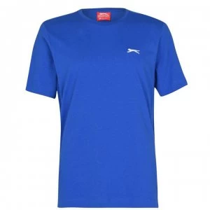 Image of Slazenger Plain T Shirt Mens - Royal Blue