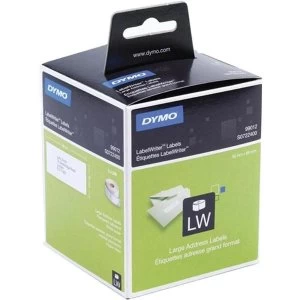 Image of Dymo 36x89mm Large Address Labels Box of 2 Rolls 2x260 Labels for Dymo LabelWriter LW310 LW320 LW330 LW400 LW450 Twin Duo 4XL