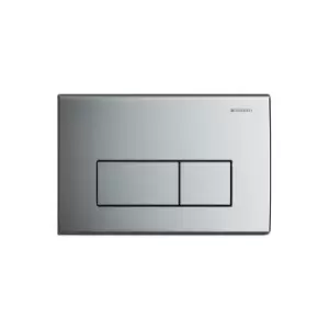 Image of Geberit - Kappa50 Dual Flush Plate, Gloss Chrome