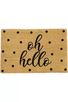 Image of Oh Hello Doormat - Regular 60x40cm
