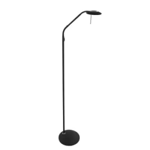 Image of Zenith LED Reading Lamp Black Matt, Chrome