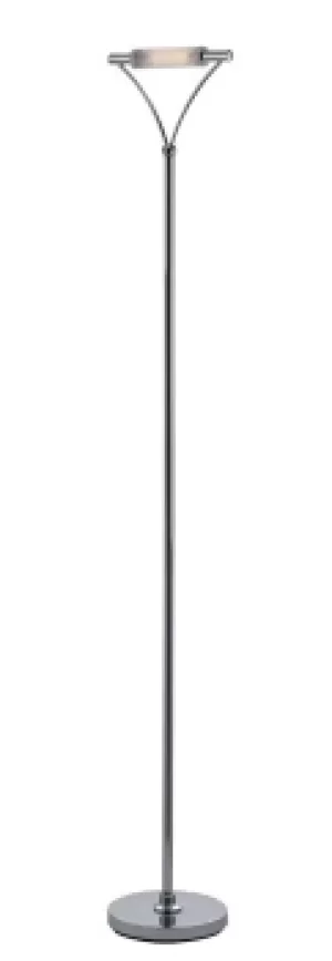 Image of Uplighter Floor Lamp Chrome 29x181cm