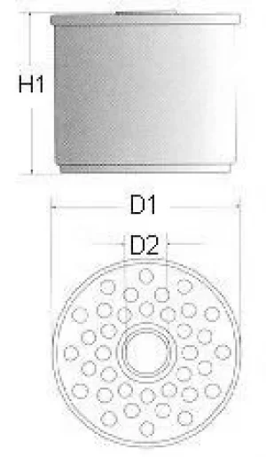 Image of Champion CFF100131 Fuel Filter Insert L131