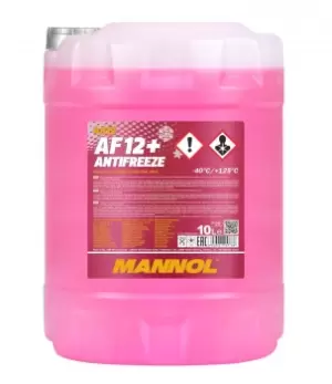 Image of MANNOL Antifreeze BSI GB BS 6580:2010 MN4012-10