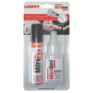Image of Unika Mitrepen Rapid Adhesive System