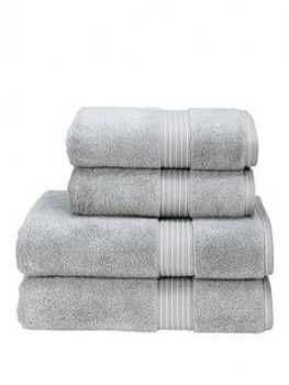 Image of Christy Supreme Hygro; Supima Cotton Towel Collection ; Silver - Bath Sheet