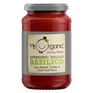 Image of Mr Organic Organic Basilico Pasta Sauce 350g (Case of 6 )