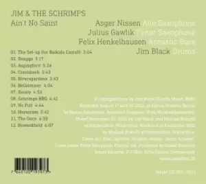 Image of Aint No Saint by Jim & The Schrimps CD Album