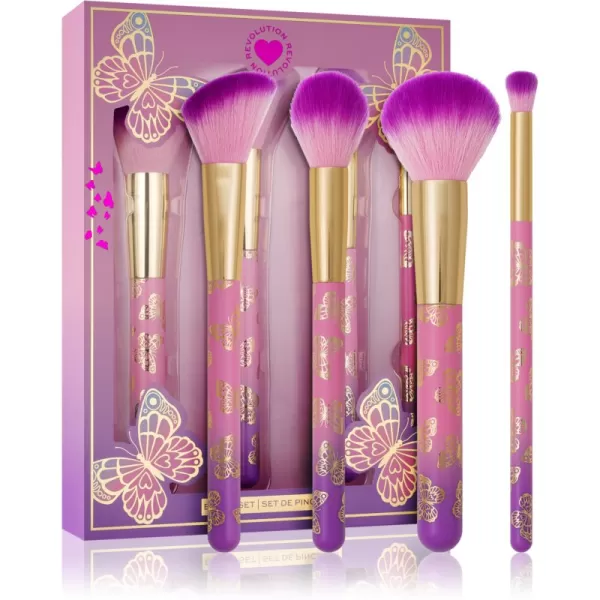 Image of I Heart Revolution Butterfly Brush Set