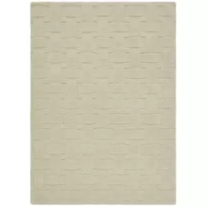 Image of Origins Basketweave Rug 3D New Ivory 80 x 150cm