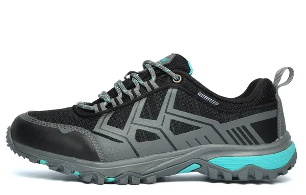 Image of Cotswold Womens Wychwood Waterproof Walking Hiking Shoes Trainers - UK 3 Blue female GDE2539NVP3