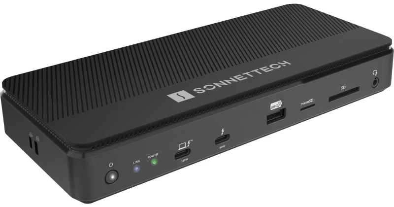 Image of Sonnet Echo 13 Thunderbolt 5 SSD Dock Wired Black