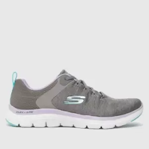 Image of SKECHERS Flex Appeal 4.0 In Grey