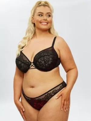 Image of Ann Summers Bras The Lasting Lover Fuller Bust Bra, Bright Red, Size 40F, Women