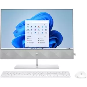 Image of HP Pavilion 24-k0017na AMD Ryzen 7 60.5cm (23.8") 1920 x 1080 pixels 8GB DDR4-SDRAM 512GB SSD All-in-One PC Windows 11 Home WiFi 5 (802.11ac) White