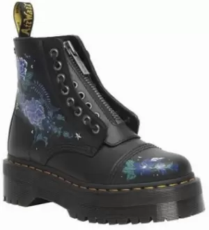 Image of Dr. Martens Sinclair Floral - Mystic Garden/Floral Print Black Backhand Boot multicolour