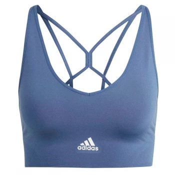 Image of adidas Seamless Bra Ladies - Crew Blue
