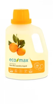 Image of Eco-Max Laundry Detergent 50 Wash - Orange - 1.5Ltr