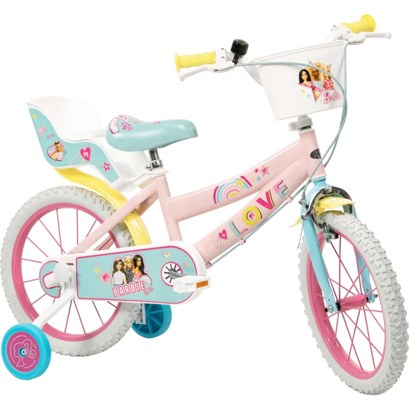 Image of Toimsa Bikes Barbie 16" Bicycle Peach female