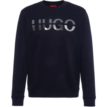 Image of Hugo Derglas Crew Sweatshirt - Blue