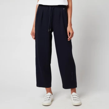 Image of Tommy Hilfiger Womens Relaxed Grosgrain Trousers - Desert Sky - S