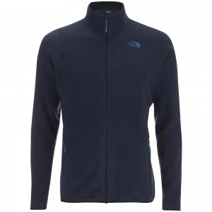 Image of The North Face Mens 100 Glacier Full Zip Jumper - Urban Navy - L