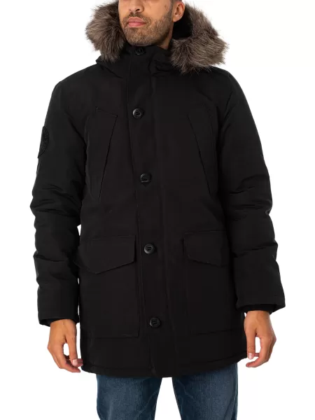 Image of Everest Faux Fur Parka Jacket
