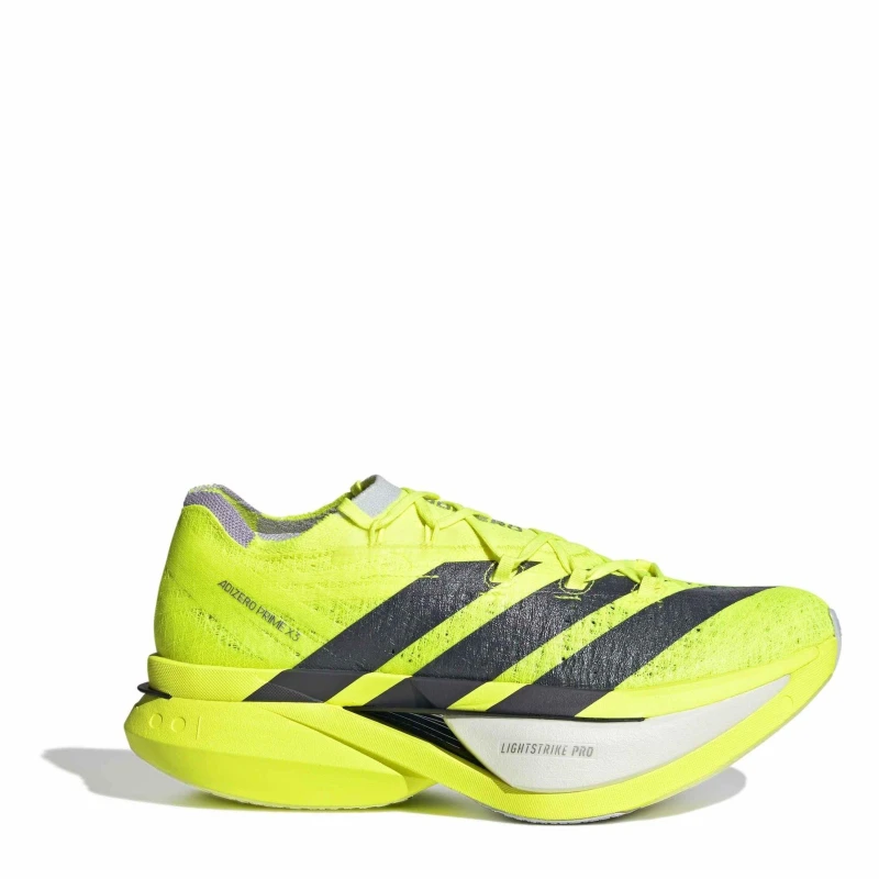 Image of adidas Adizero Prime X3 STRUNG Running Shoes Mens Solar Yellow male 8 (42)