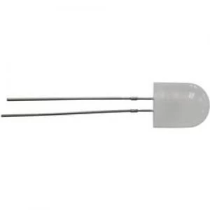 Image of LED wired Yellow orange Circular 8mm 3