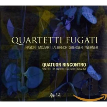 Image of Quatuor Ricontro - Quartetti Fugati: Haydn/Mozart/Albrechtsberger/Werner CD