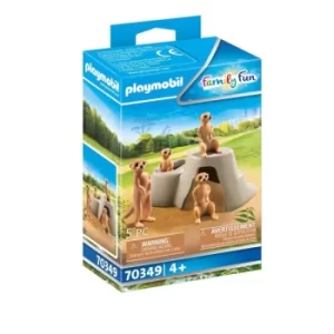 Image of Playmobil Family Fun Meerkats Figures