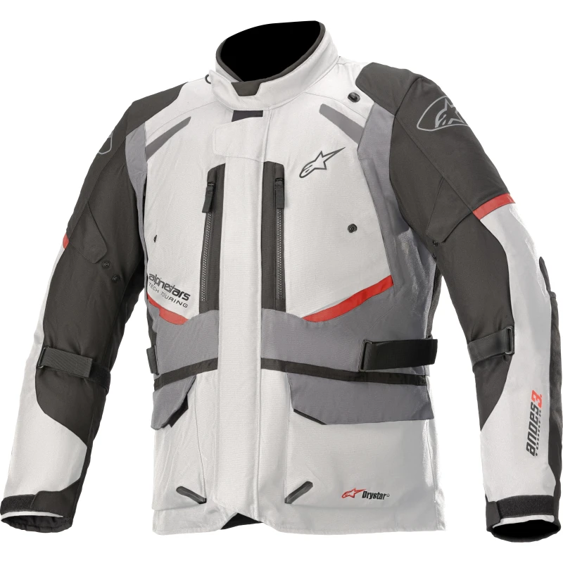 Image of Alpinestars Andes DryStar v3 Motorcycle Jacket 3XL Ice Grey Dark Grey Ice Grey Dark Grey