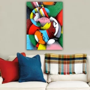 Image of 82177069_70100 Multicolor Decorative Canvas Painting