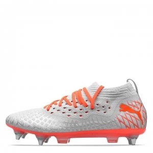 Image of Puma Future 4.2 Netfit FG Football Boots - Glacial Blue/Re