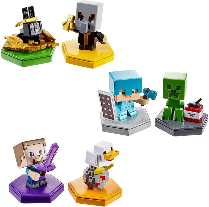 Image of Minecraft Earth Boost Genoa Mini Figure 2 Pack (Styles Vary) Multi unisex