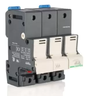 Image of Schneider Electric 50A Rail Mount Fuse Holder for 14 x 51mm Fuse, 3P, 690V