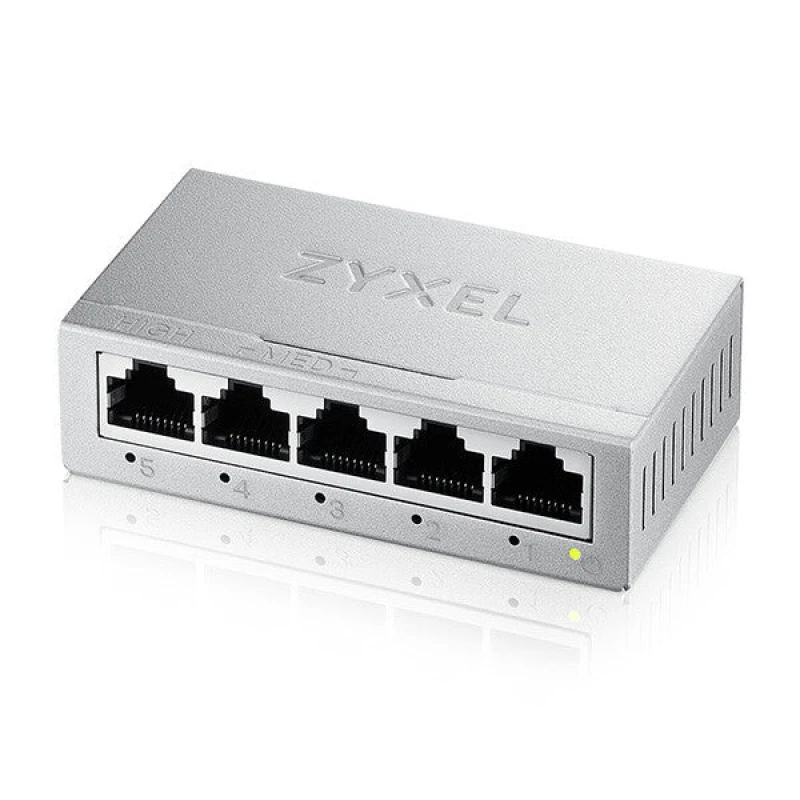 Image of Zyxel Zyxel GS-105BV5-GB0101F network switch Unmanaged L2 Gigabit Ethernet (10/100/1000) GS-105BV5-GB0101F