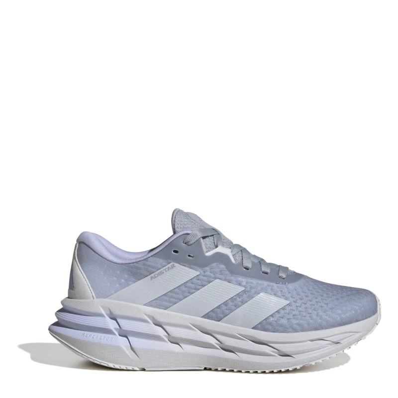 Image of adidas Adistar 3 Running Shoes Womens Halo Silvr/Grey female 3.5 (36)