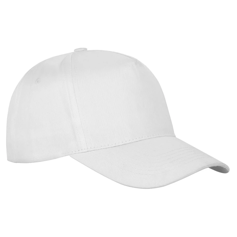 Image of Result Result Men Houston 5 Panel Cap in White White One Size Male 5063703957137