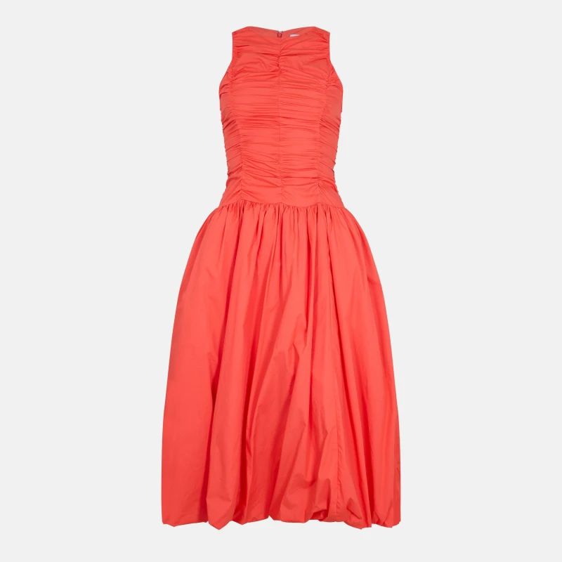 Image of AmyLynn Womens Ruched Maxi Dress Orange female 6 (XS)