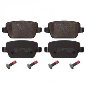 Image of Brake Pad set ADJ134219 by Blue Print Rear Axle