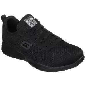 Image of Skechers Womens/Ladies Genter Bronaugh Safety Work Trainer (8 UK) (Black) - Black