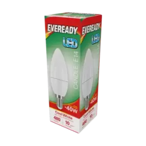 Image of Eveready LED Candle 40W 480lm E14