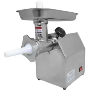 Image of Meat Grinder Commercial Electric Mincer Stainless Steel Butchers - Silver