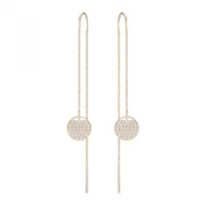 Image of Mens Swarovski Rose Gold Plated Ginger Earrings