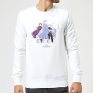 Image of Frozen 2 Group Shot Sweatshirt - White - L